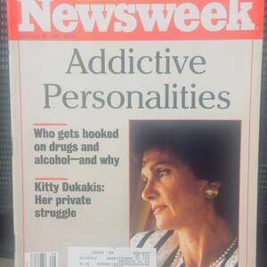 Newsweek Magazine February 20, 1989 Addictive Personalities Kitty Dukakis Cover